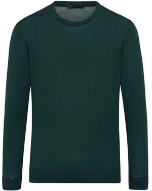 Kiton T-Shirt Met Ronde Hals - Groen