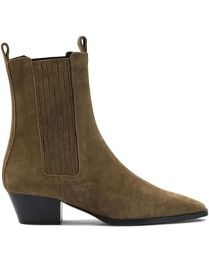 Aeyde Stivali Agata 40Mm - Marrone