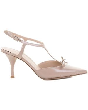 Roberto Festa Escarpins À Détail De Nœud - Rose