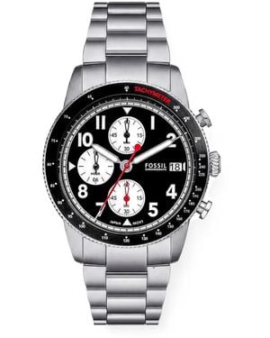 Fossil Sport Tourer Armbanduhr 42Mm - Weiß