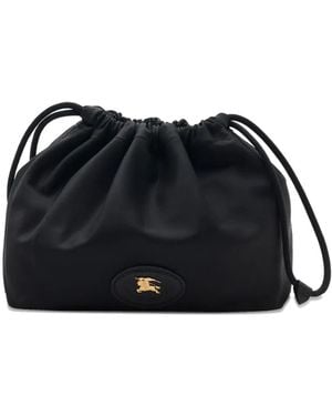 Burberry Pouch Con Coulisse - Nero