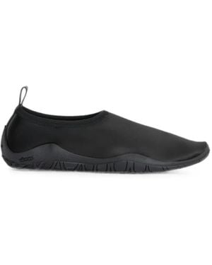Jil Sander Stretch-Satin Vibram Trainers - Black