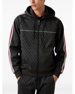 Guess Regular-Fit 4G Logo Sweatshirt - Black