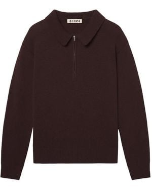 ÉTERNE Jersey Blaise con cremallera - Morado