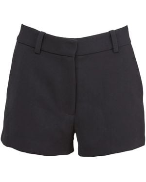 Fleur du Mal Tuxedo Shorts - Black