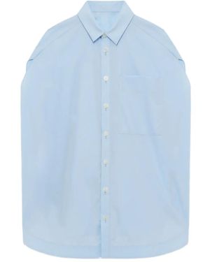 Enfold Ärmelloses Circle Hemd - Blau