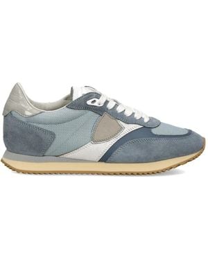 Philippe Model Blville Sneakers Mit Einsätzen - Blau