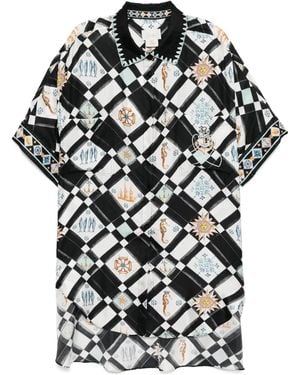 CAMILLA Folk Afloat Tunic - Black