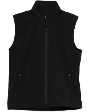 Aspesi Zip-Up Sleeveless Gilet - Black