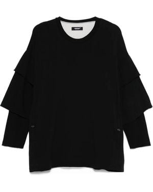 Undercover Layered T-Shirt - Black