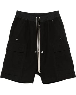 Rick Owens Short Cargobela - Black