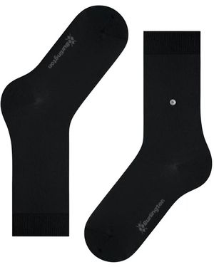 Burlington Logo-Detail Socks - Black