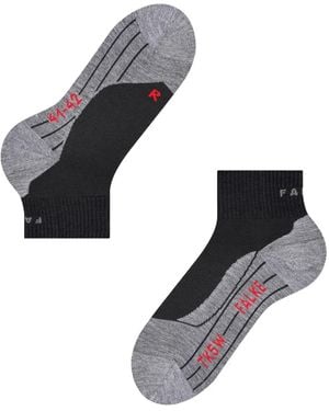 FALKE Tk5 Wander Cushioned Trekking Socks - Black