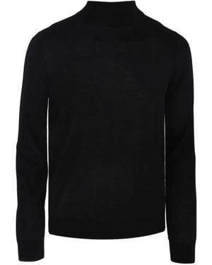 Corneliani Chemise En Maille - Black