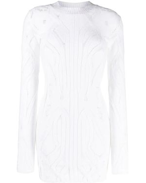 VITELLI Jersey De Punto Flojo - Blanco