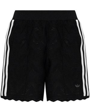 adidas Firebird Loose Shorts - Black
