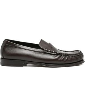 Henderson Hugo Leather Loafers - White