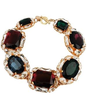 Anton Heunis Electra Crystal-Embellished Necklace - Metallic