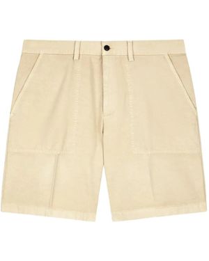 Dondup Patch-Pocket Shorts - Natural