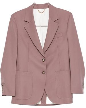 Victoria Beckham Einreihiges Sakko - Pink