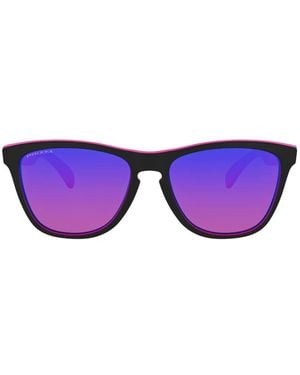 Oakley Frogskins Logo-Detail Sunglasses - Purple