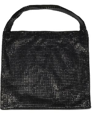 Rabanne Pixel Tote Bag - Black
