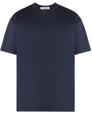 Umit Benan Crew-Neck T-Shirt - Blue
