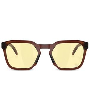 Oakley Hstn Sq Square-Frame Sunglasses - Natural