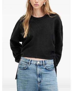 AllSaints Mira ドローストリング スウェットシャツ - ブラック