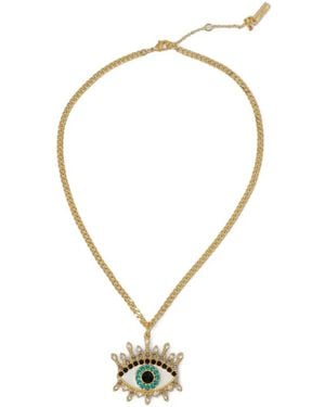 Kurt Geiger Collar Con Detalles De Cristal - Metálico