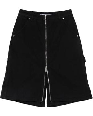 Alexander Wang Cargo Shorts Met Rits - Zwart