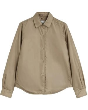 Aspesi Buttoned Padded Shirt - Natural