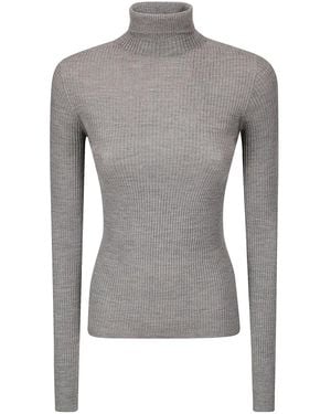 Sportmax リブ プルオーバー - グレー