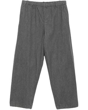 CROQUIS Vaqueros anchos con cordones - Gris