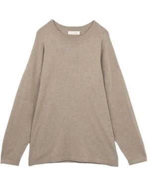 Fear Of God Sweatshirt Mit Rundem Ausschnitt - Natur