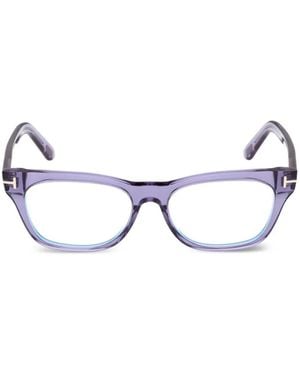 Tom Ford Square-Frame Glasses - Purple