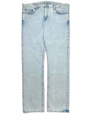 Off-White c/o Virgil Abloh Arrow-Pocket Slim-Fit Jeans - Blue