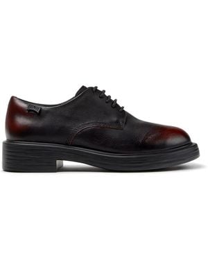 Camper Dean Leather Derby Shoes - Black