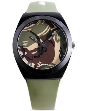 Aape By A Bathing Ape Xd1 Camouflage-Print 34Mm Watch - Grey