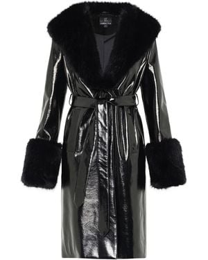 Unreal Fur Abrigo Libertango - Negro