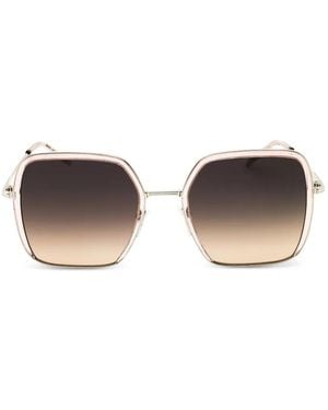BOSS Square-Frame Sunglasses - Pink