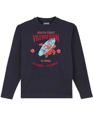 Vilebrequin Turtles Surf T-Shirt - Blue