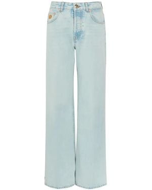 Blazé Milano Vaqueros Con Detalle Bordado - Azul