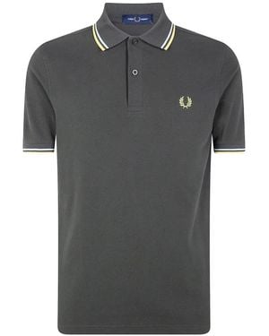 Fred Perry M3600 Regular-Fit Polo Shirt - Grey