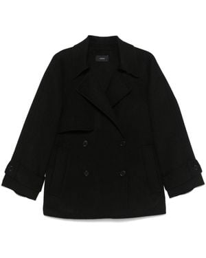 JOSEPH Marne Coat - Black