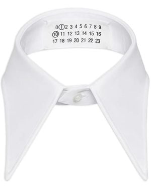 Maison Margiela Cotton Shirt Collar - White
