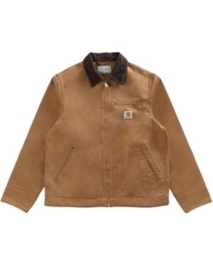Carhartt Detroit Canvas Jacket - Brown