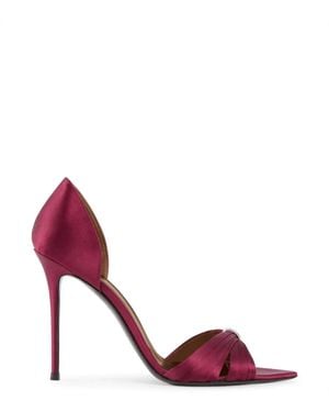 Giuseppe Zanotti Lienn Leather Court Shoes - Red