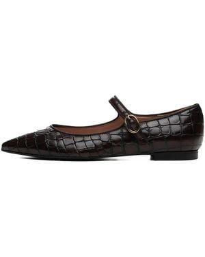 Poche Paris Carolie Court Shoes - Black