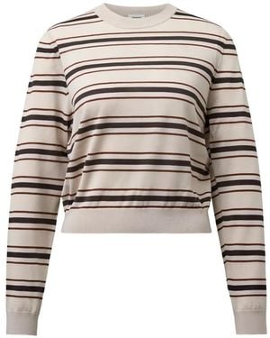 DRYKORN Vilsa Horizontal-Stripe Sweater - White